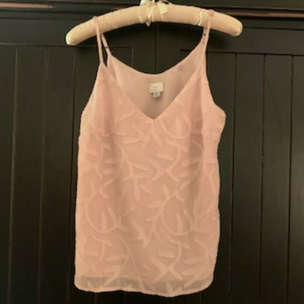 Dusty Rose Lace Cami Tank Top